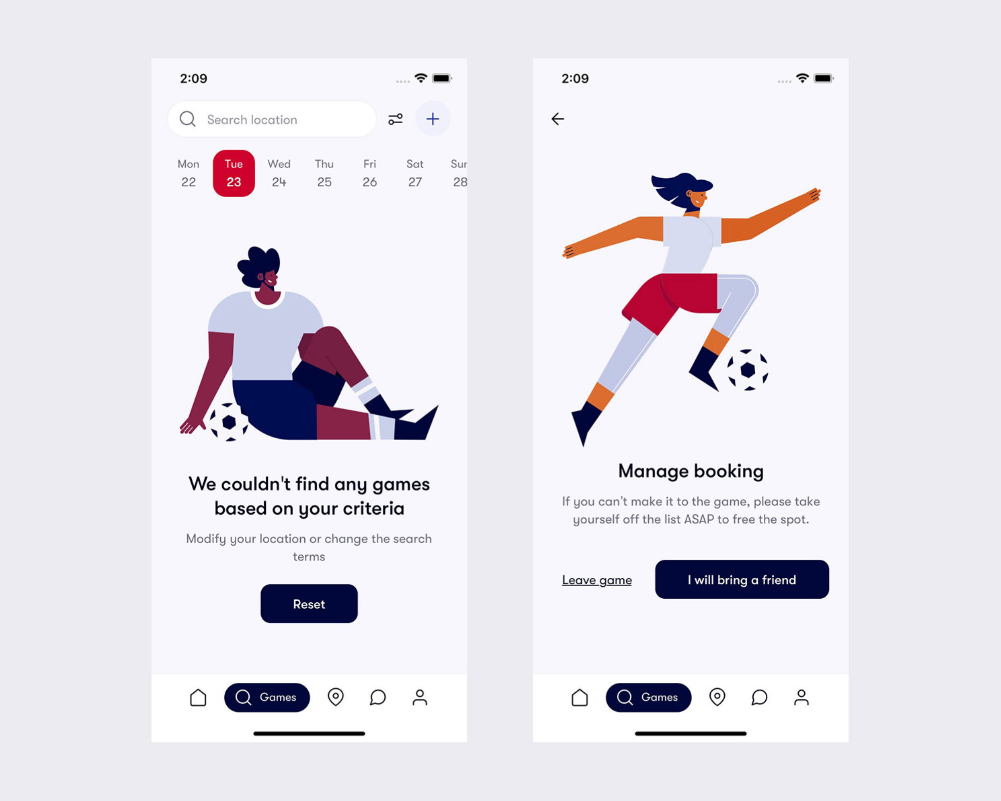 Screenshot of FoodRush Mobile App